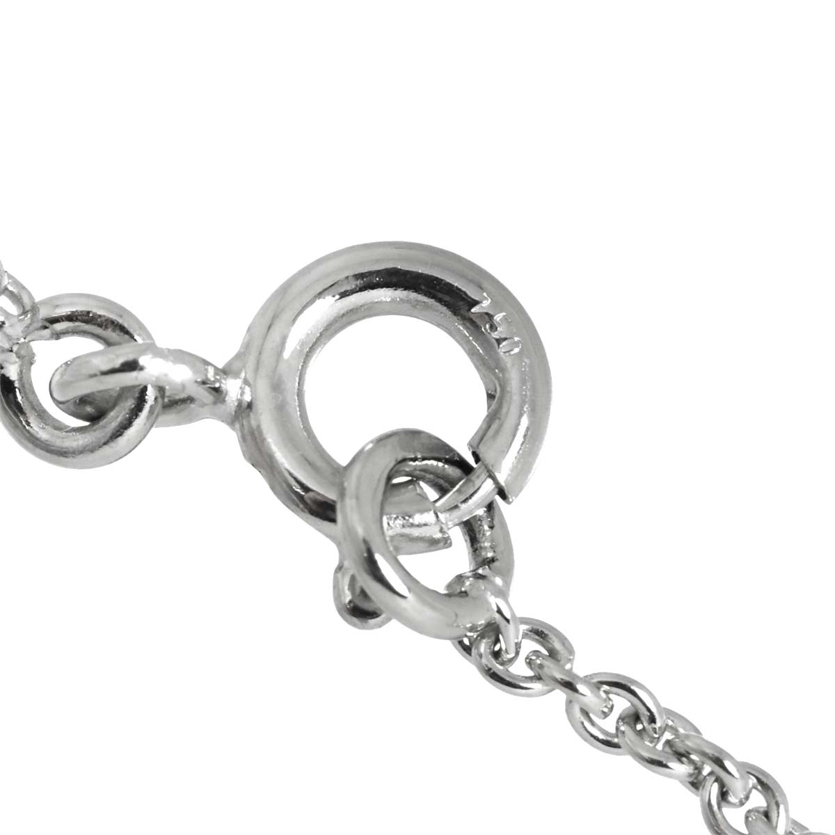 Amulet Diamond Necklace 18K White Gold 750