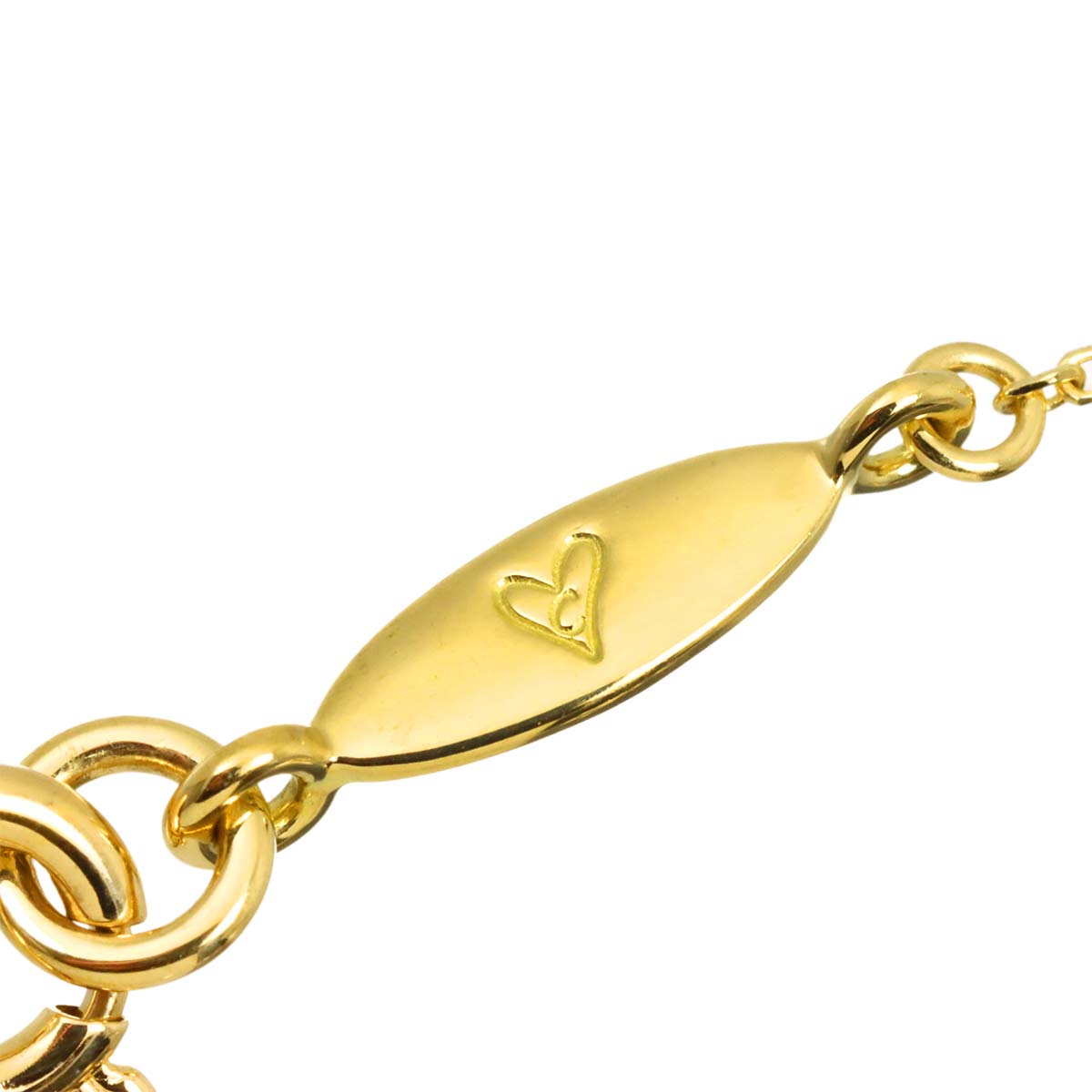 Diamond 0.06ct Necklace 18K Yellow Gold 750