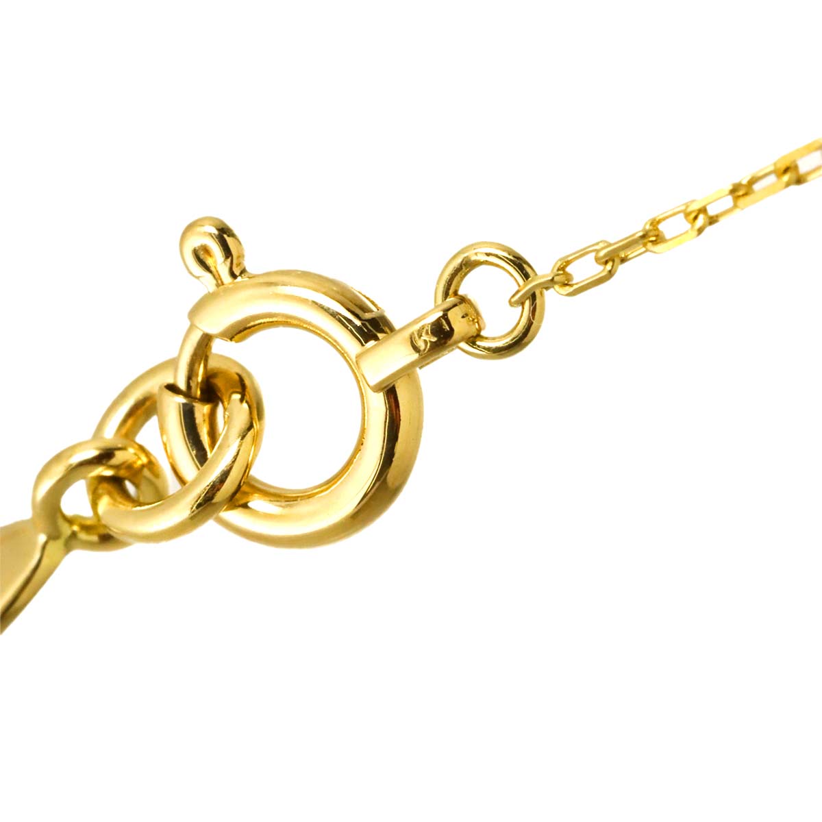 Diamond 0.06ct Necklace 18K Yellow Gold 750