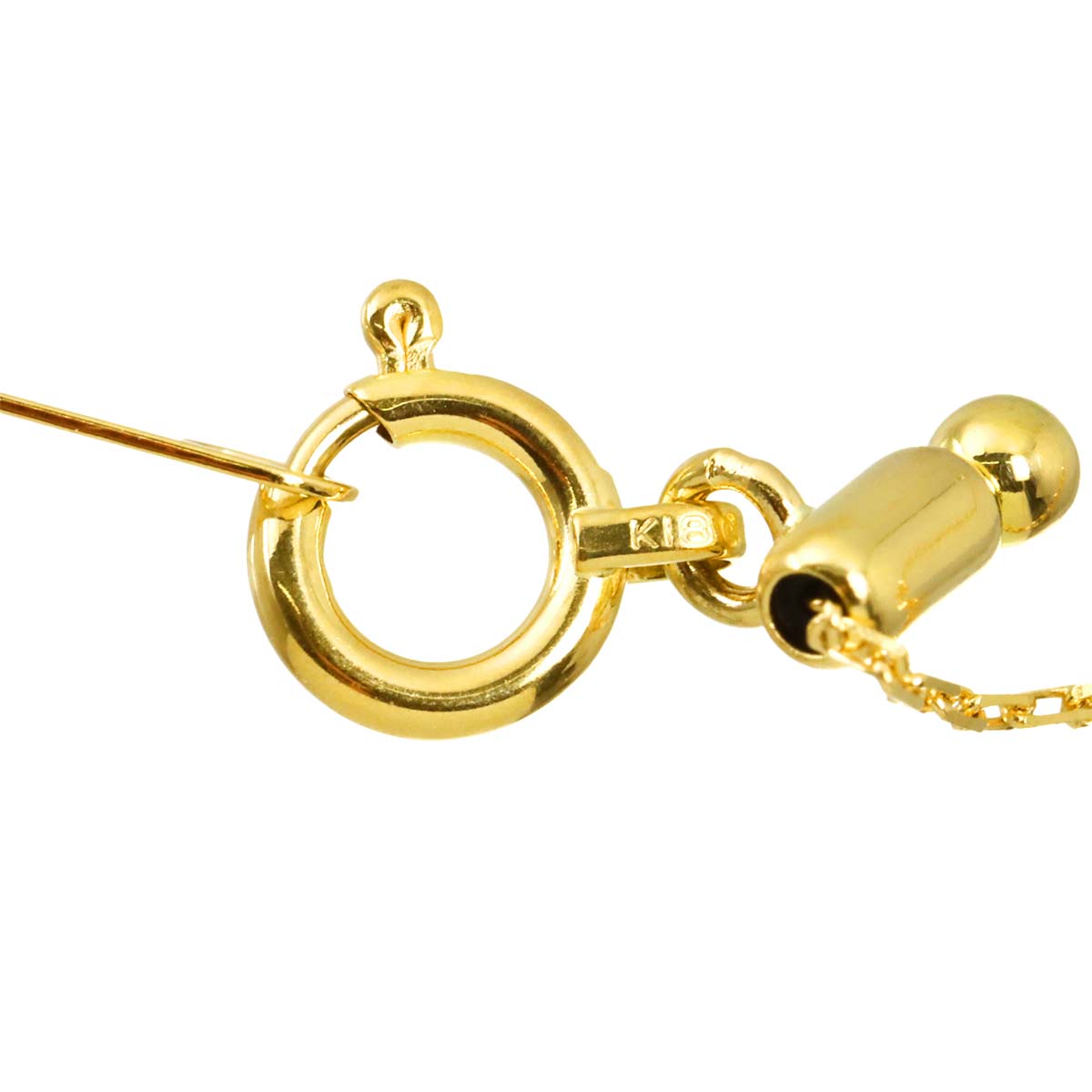 Turquoise Necklace 18K Yellow Gold 750