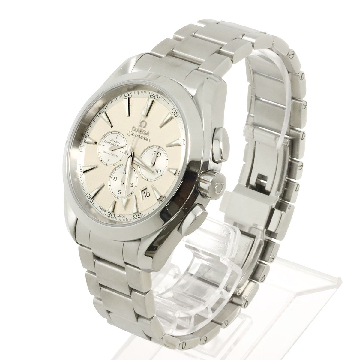 Seamaster Aqua Terra Chrono 231 10 44 50 09 001 Silver Dial