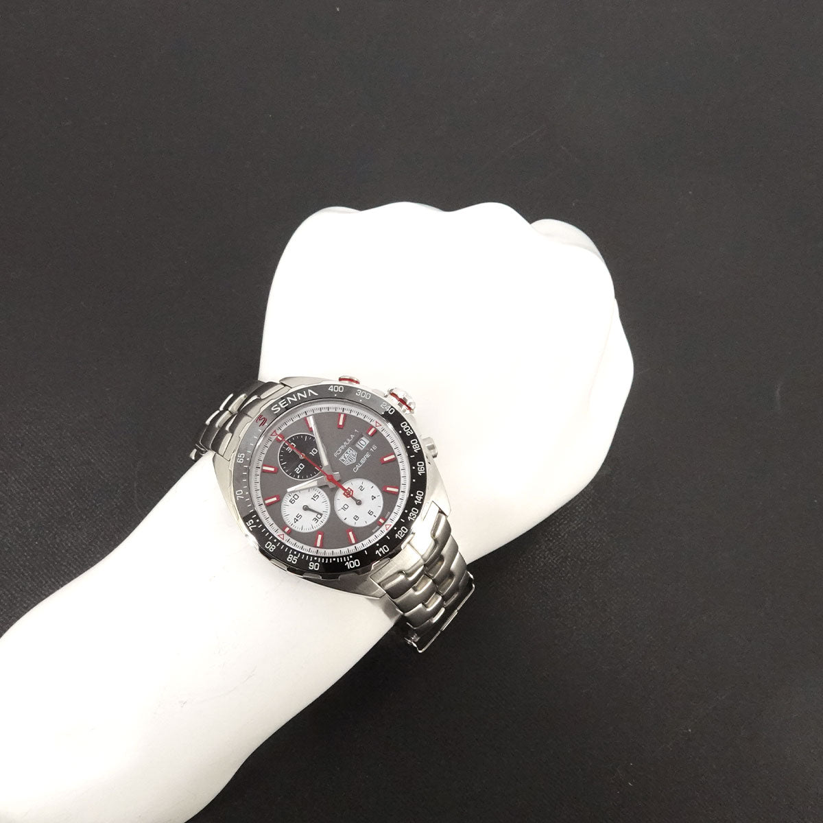 Formula 1 Ayrton Senna CAZ2017 Gray Dial Chronograph