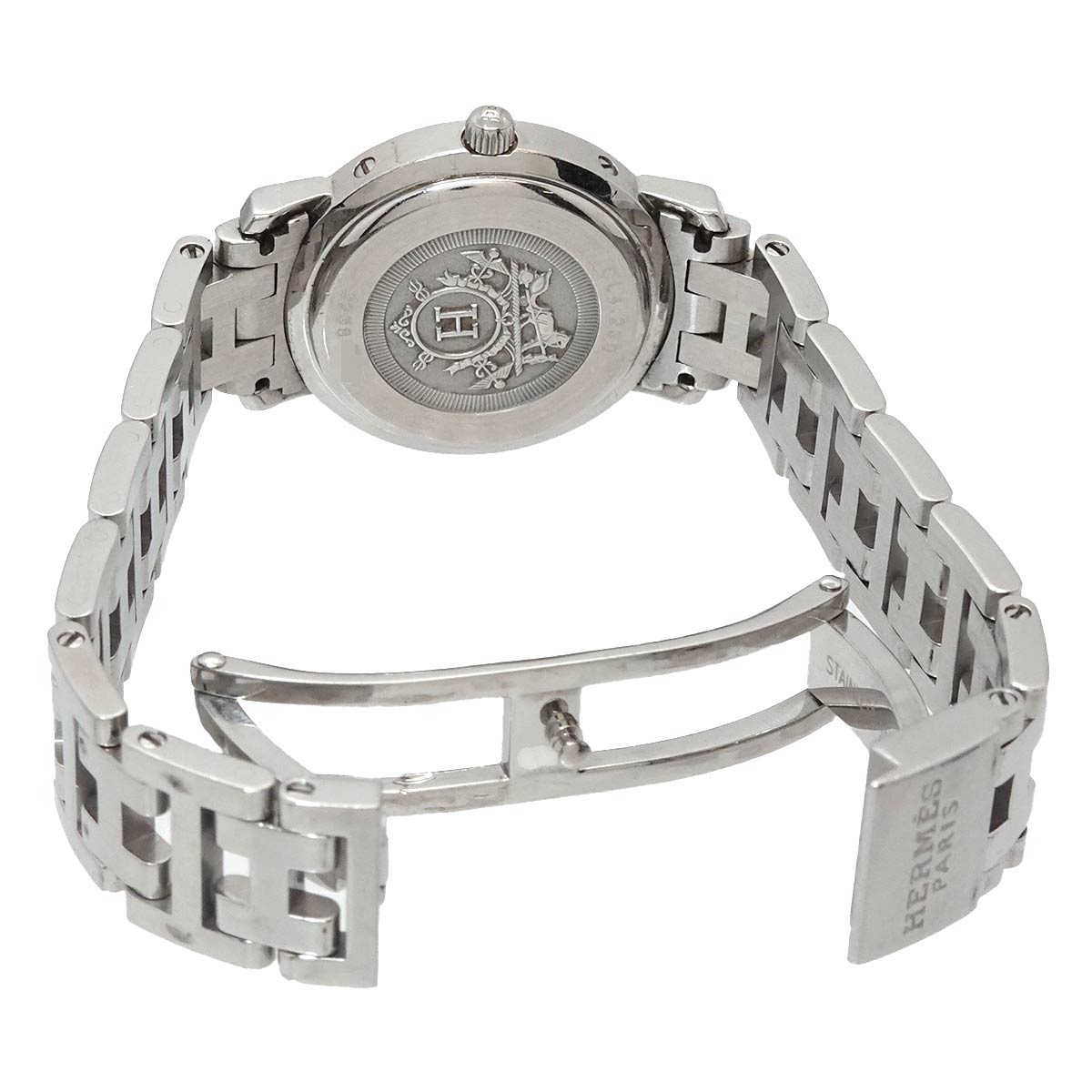 Clipper Nacre CL4.230 Quartz 12P Diamond White Shell Dial