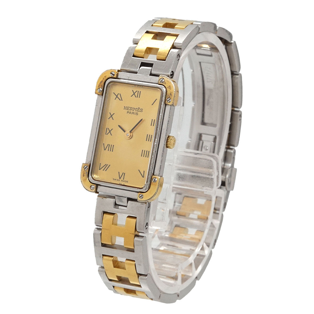 Croisiere CR1.240 Quartz Gold Dial Ladies Watch