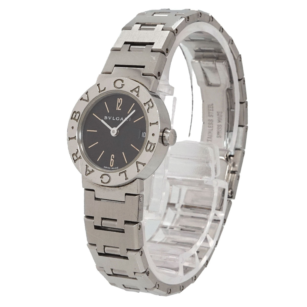 BVLGARIBVLGARI BB23SS Quartz Black Dial Ladies Watch
