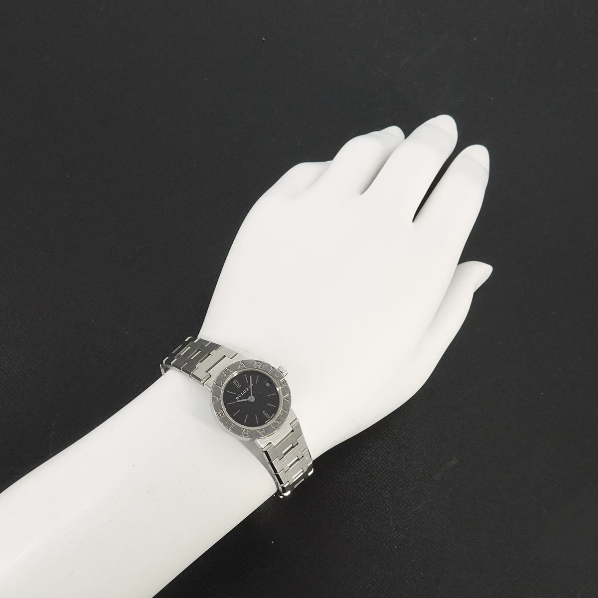 BVLGARIBVLGARI BB23SS Quartz Black Dial Ladies Watch
