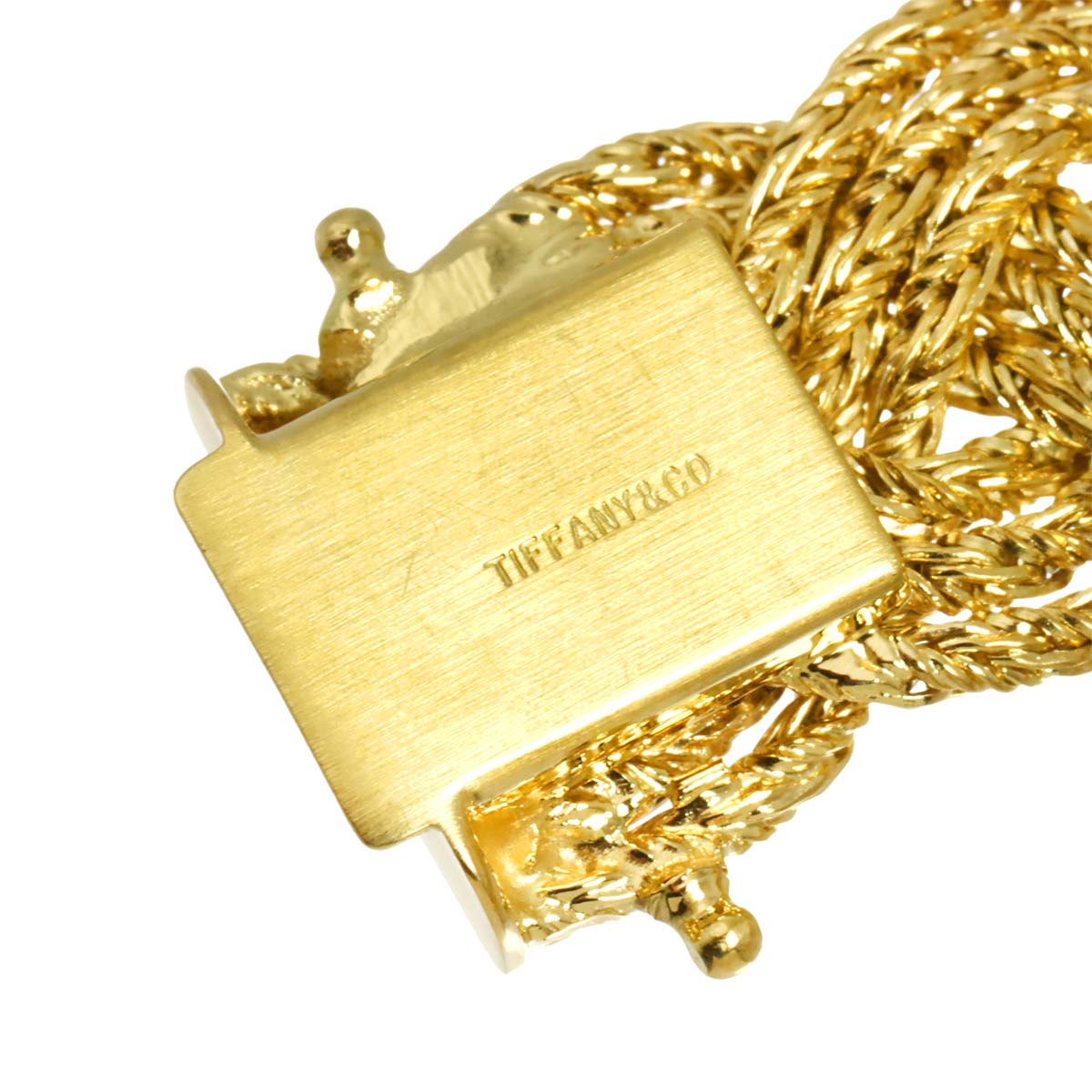 Twisted rope Bracelet 18K Yellow Gold 750
