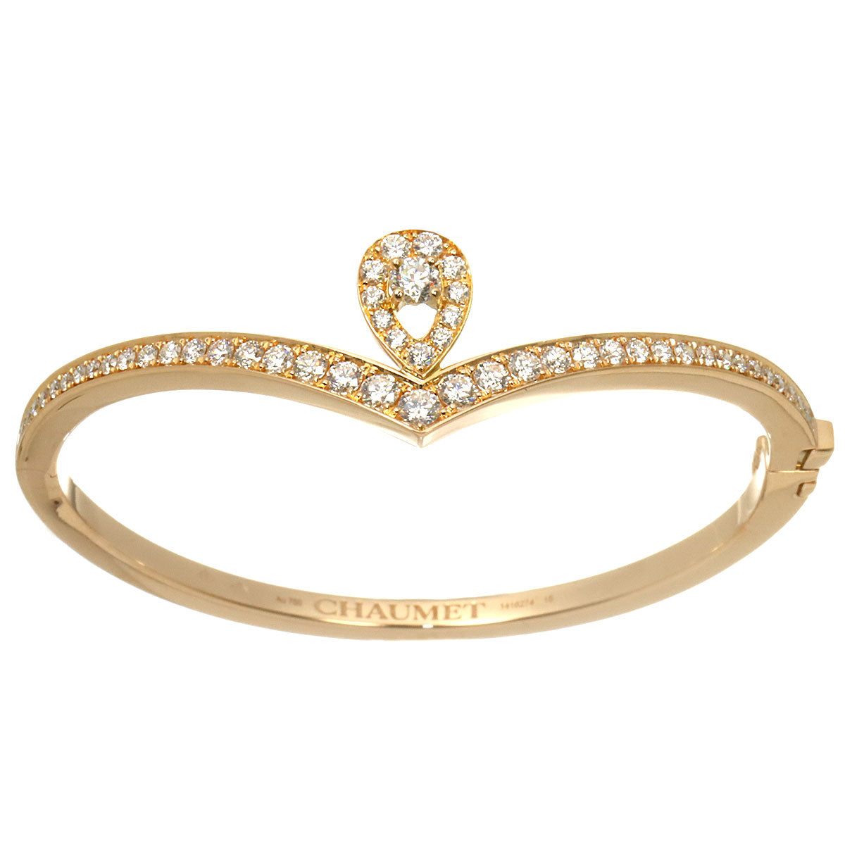 Josephine Diamond Bracelet 18K Pink Gold 750 Size15