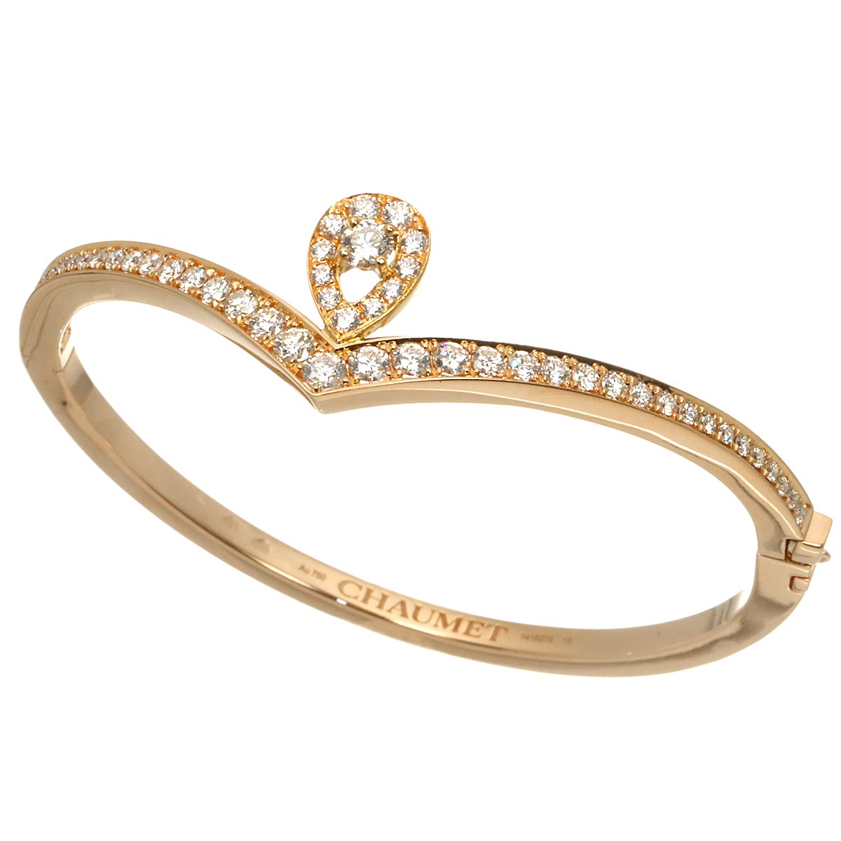 Josephine Diamond Bracelet 18K Pink Gold 750 Size15