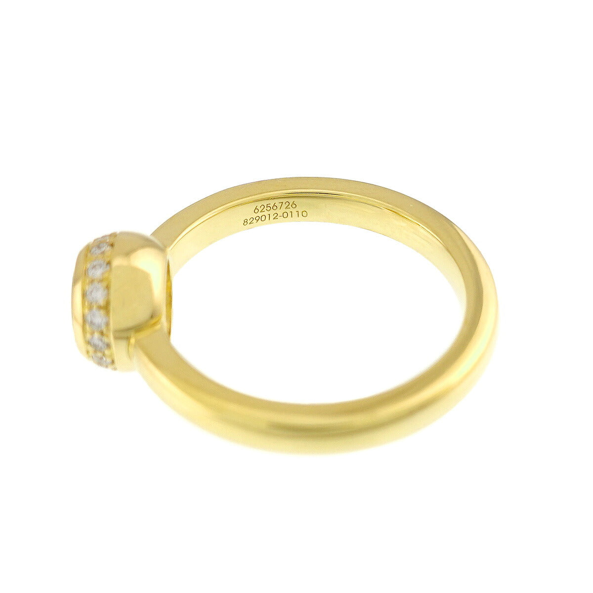 Happy Diamond Ring 18K YG 750 Size6.25-6.5(US)