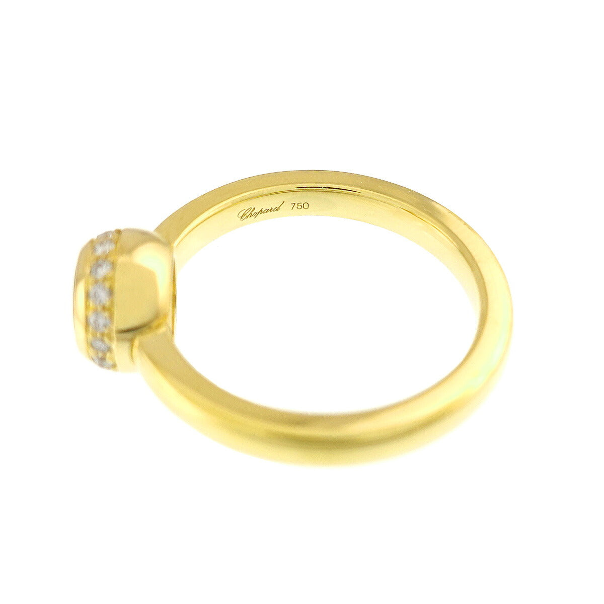 Happy Diamond Ring 18K YG 750 Size6.25-6.5(US)