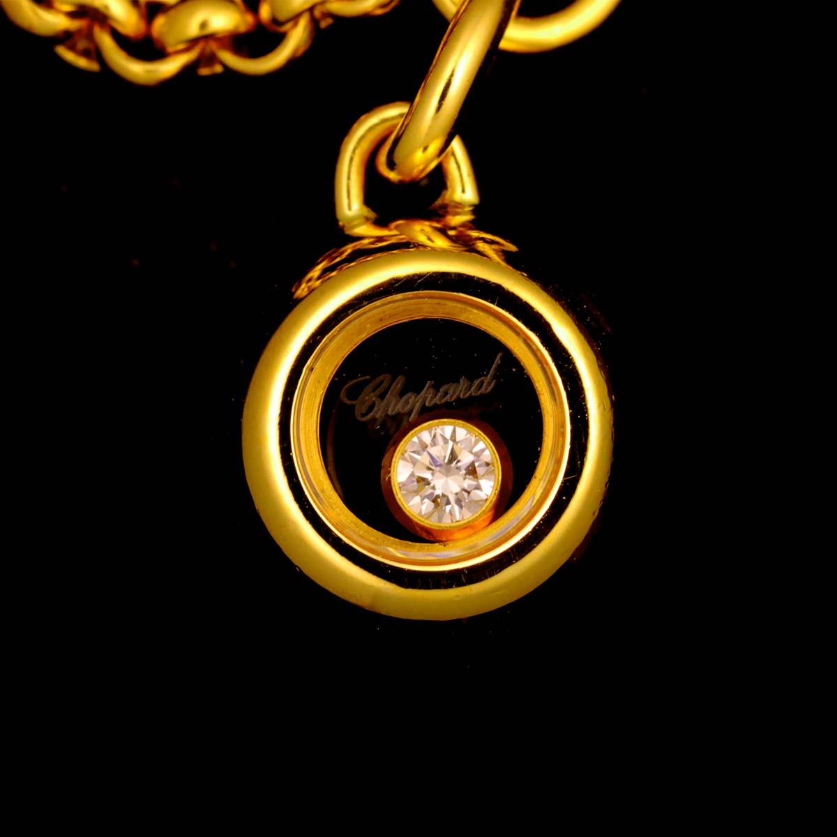 Happy Diamond Bracelet 18K YG Yellow Gold 750