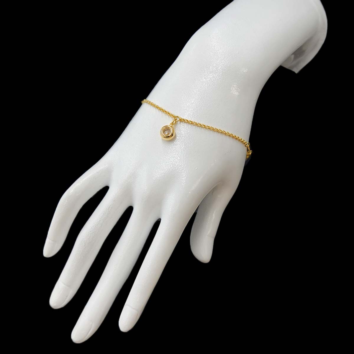 Happy Diamond Bracelet 18K YG Yellow Gold 750