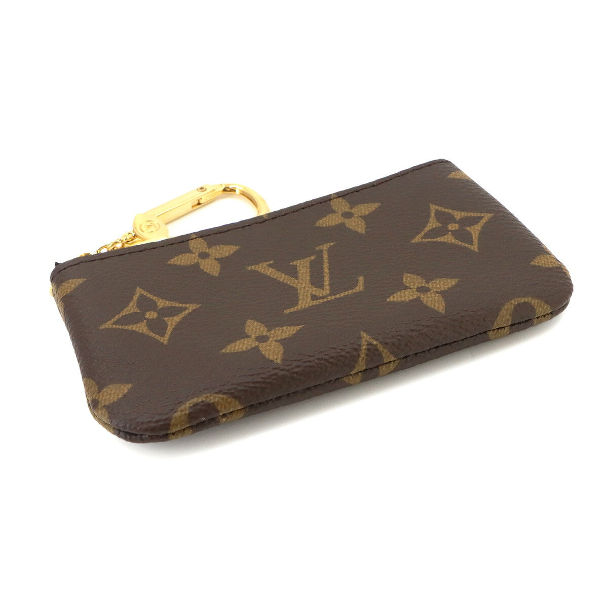 Monogram Pochette Cles Coin Case Purse Brown M62650