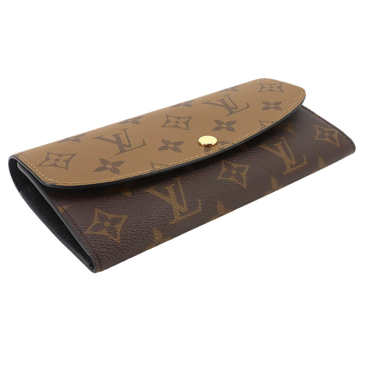 Monogram Reverse Emilie Wallet Brown M82157