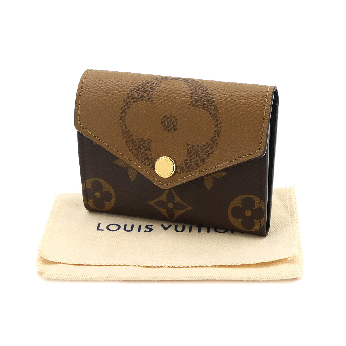 Monogram Giant Rever Portefeiulle Zoe Wallet M80725