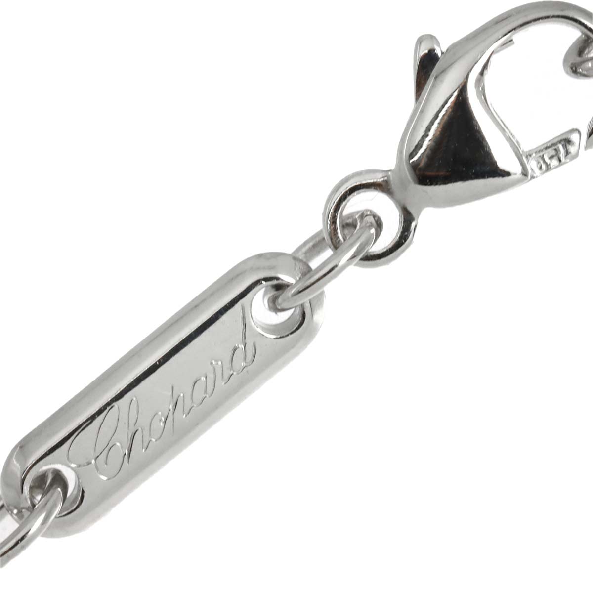 Happy Diamond Necklace 18K White Gold 750
