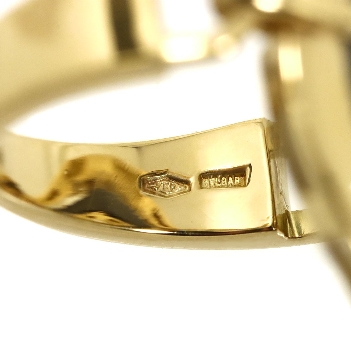 Astrale Cerchi Ceramic Ring 18K YG 750 5.5-5.75(US)