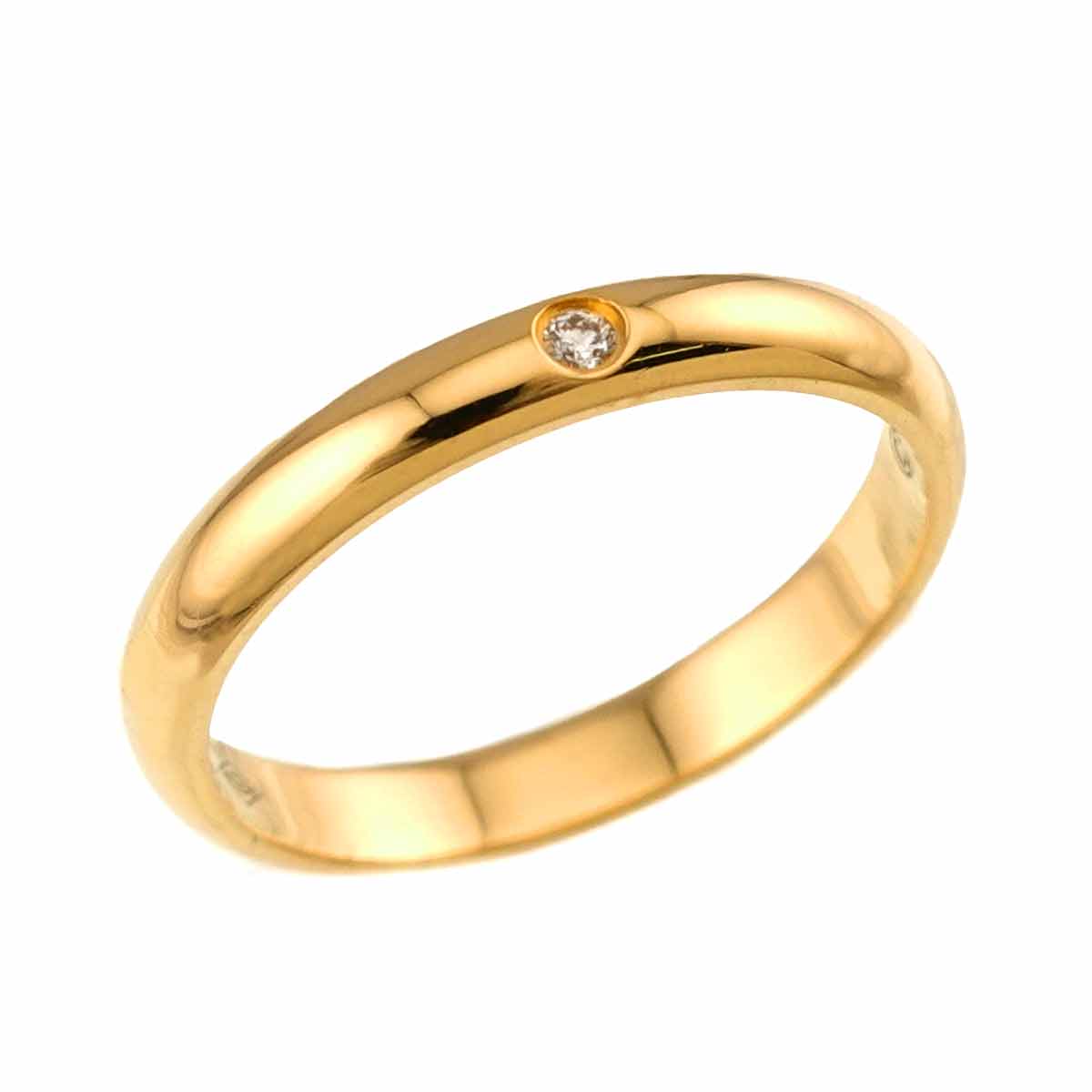 1895 Classic Diamond 1P Ring 18K YG 750 Size47 4(US)