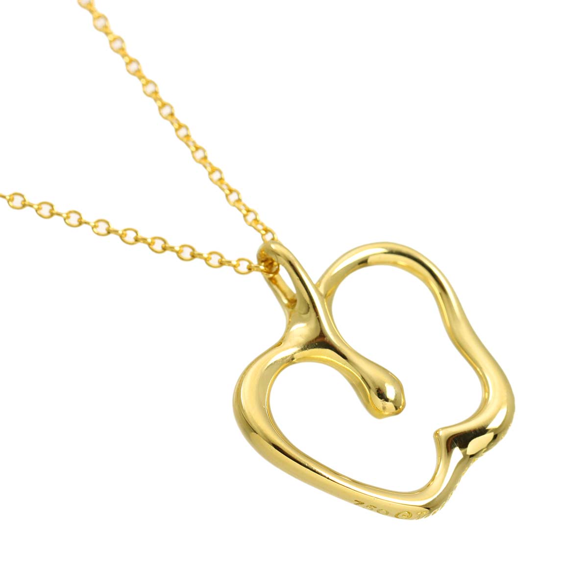 Apple Necklace 18K Yellow Gold 750