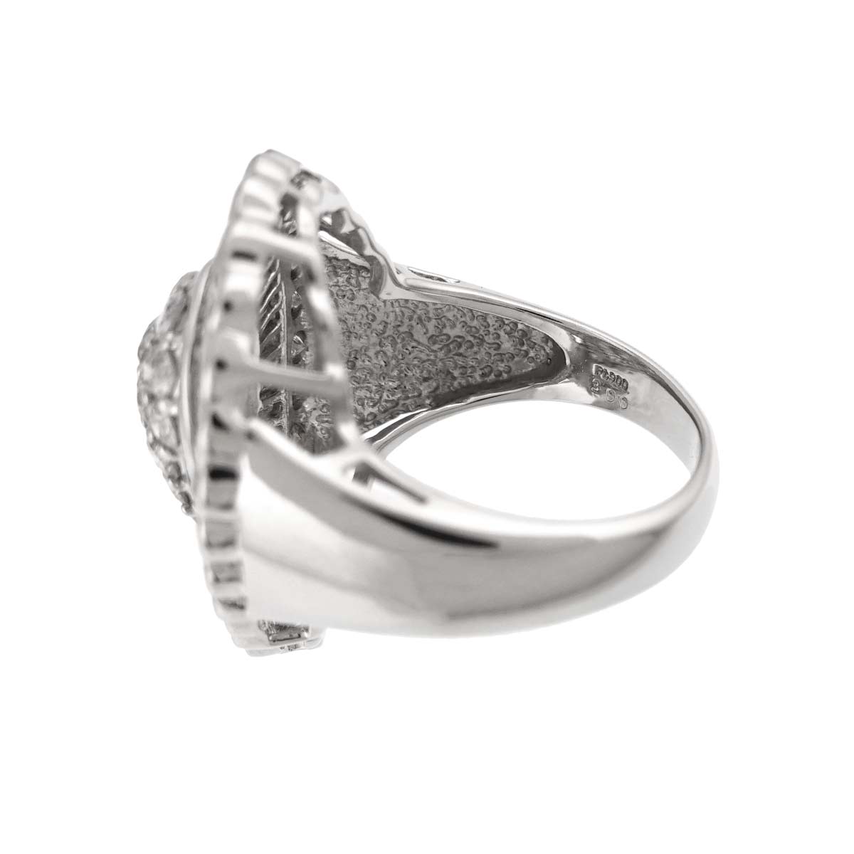 Diamond 3.00ct Ring Pt Platinum size6.5-6.75(US)