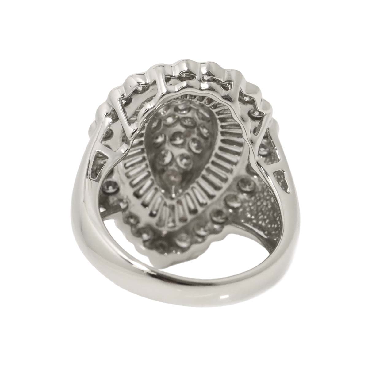 Diamond 3.00ct Ring Pt Platinum size6.5-6.75(US)