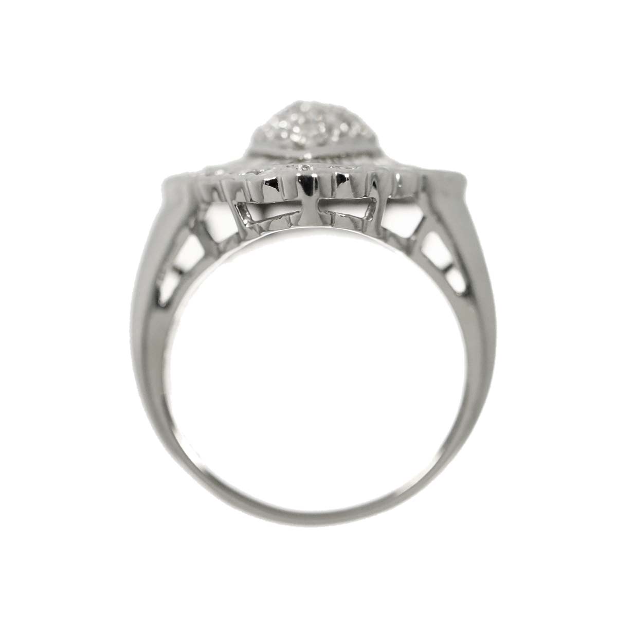 Diamond 3.00ct Ring Pt Platinum size6.5-6.75(US)