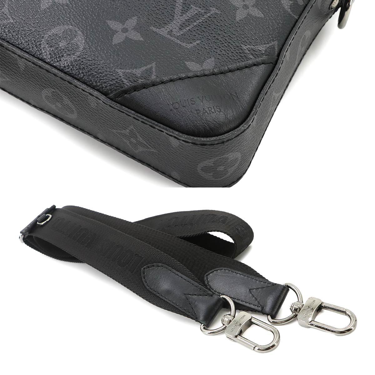 Monogram Eclipse Trio Messenger Shoulder Bag M69443 Purse