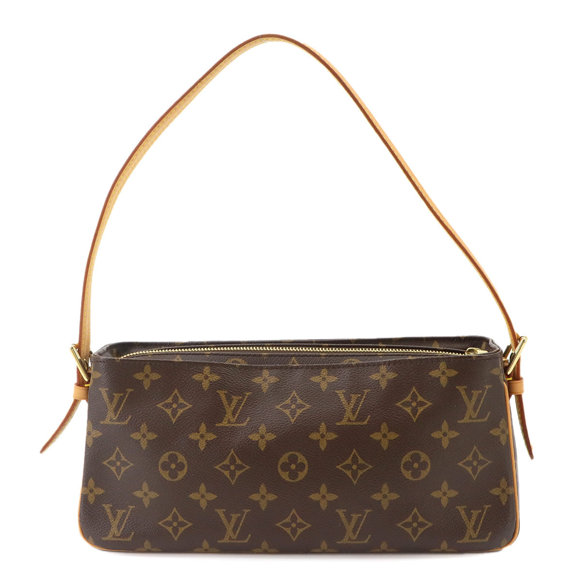 Monogram Viva Cite MM Shoulder Bag Brown M51164 Purse