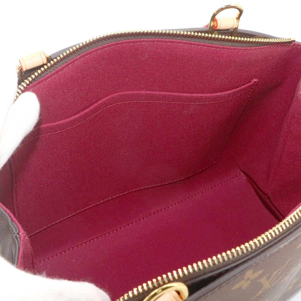 Monogram Petit Palais PM Hand Shoulder Bag Brown M45900