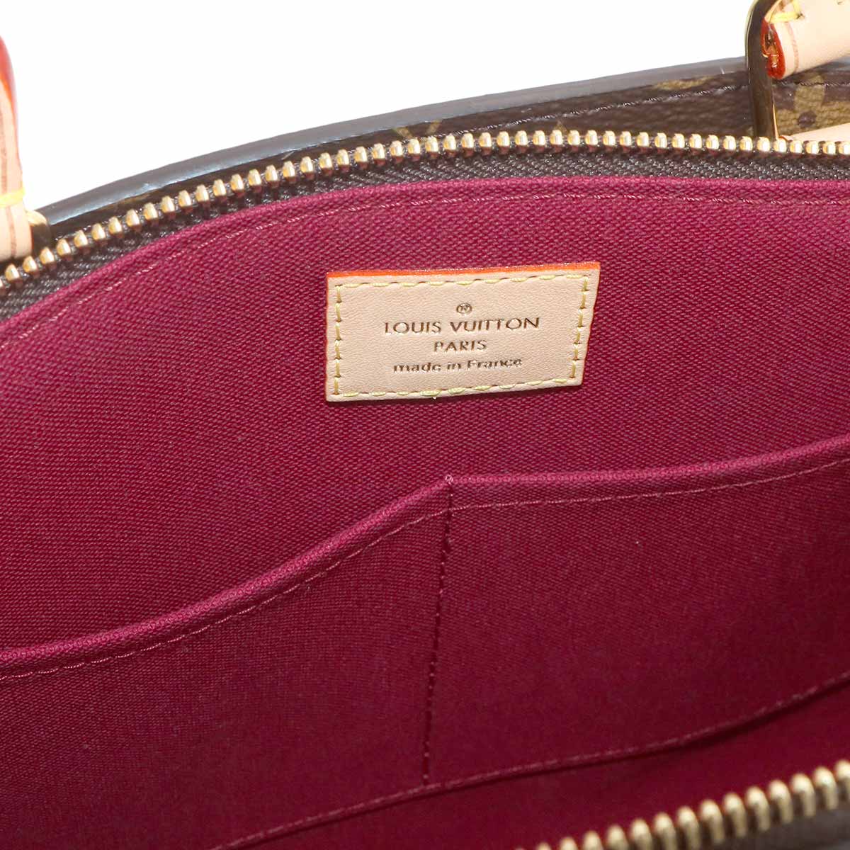 Monogram Petit Palais PM Hand Shoulder Bag Brown M45900