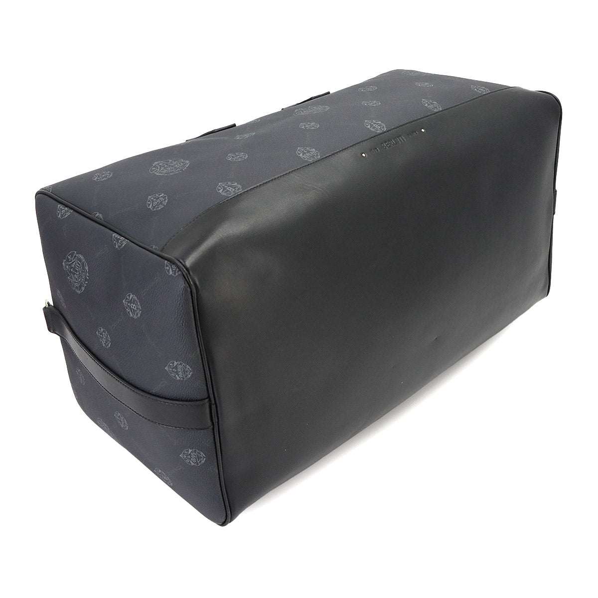 Week Off Boston Travel Shoulder Bag PVC Leather Black