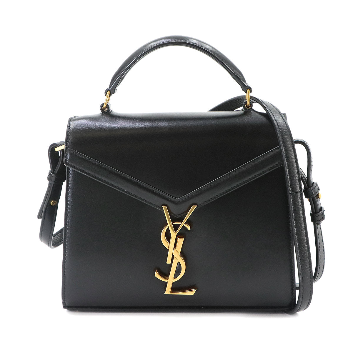 Cassandra Top handle Mini Hand Shoulder Bag Black 623930