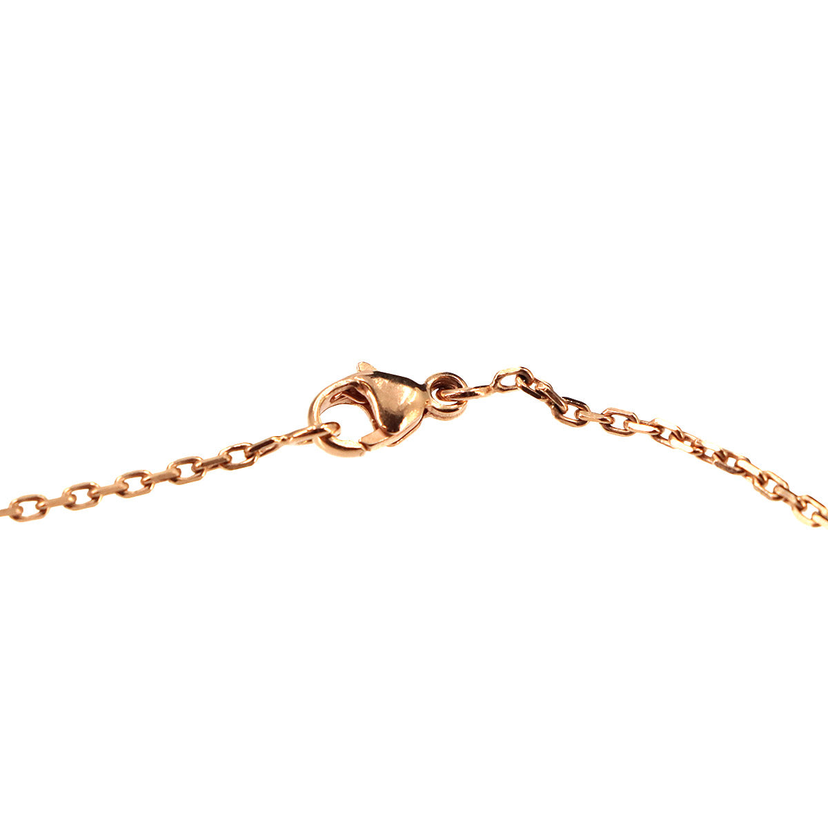 Pop H Chain Necklace Rose Extreme Rosegold Accessory