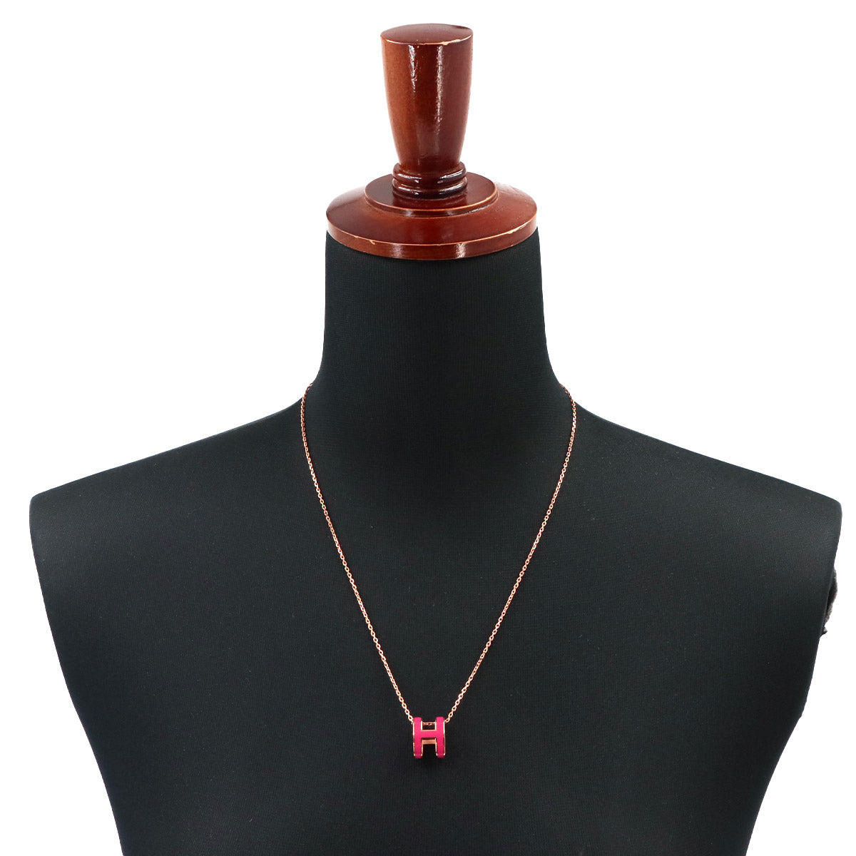Pop H Chain Necklace Rose Extreme Rosegold Accessory