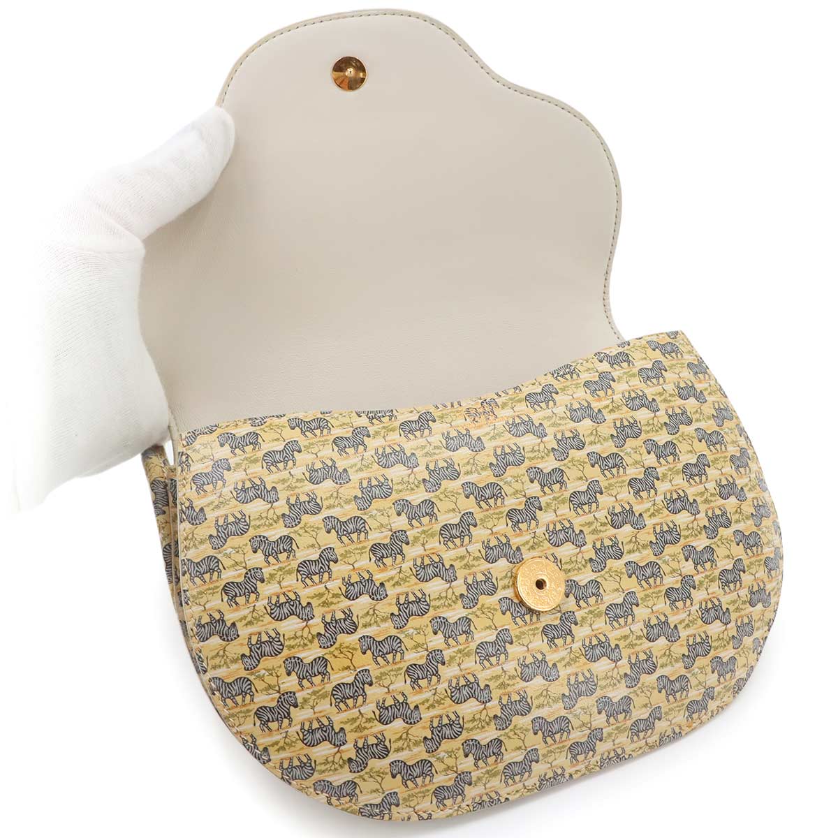 Pola Shoulder Bag Leather Multicolor Vintage Antique