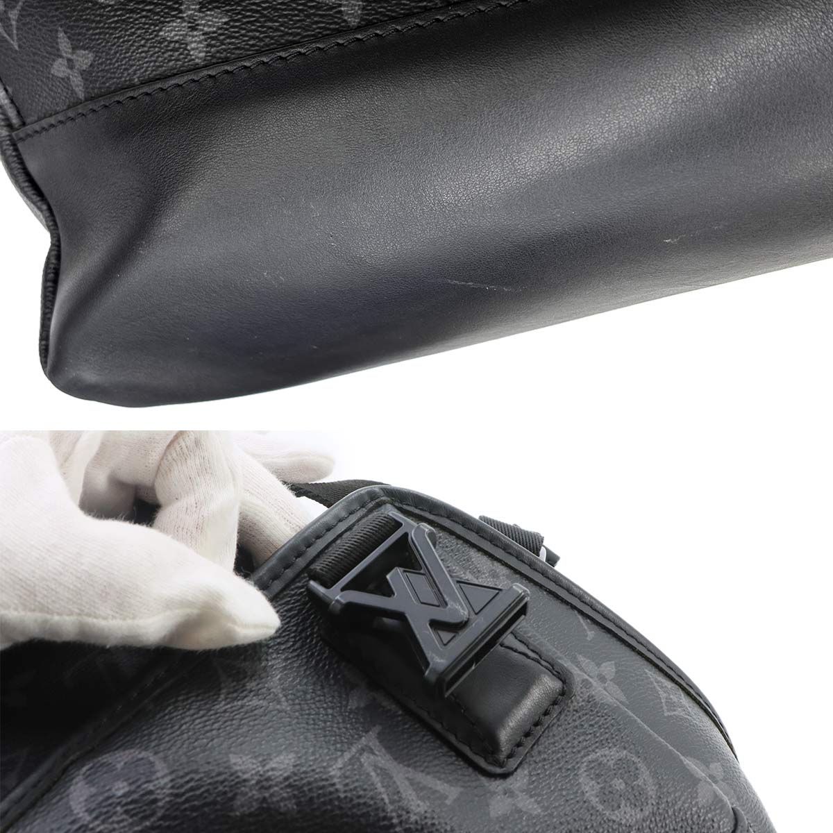 Monogram Eclipse Getaway Backpack Black M46792 Purse