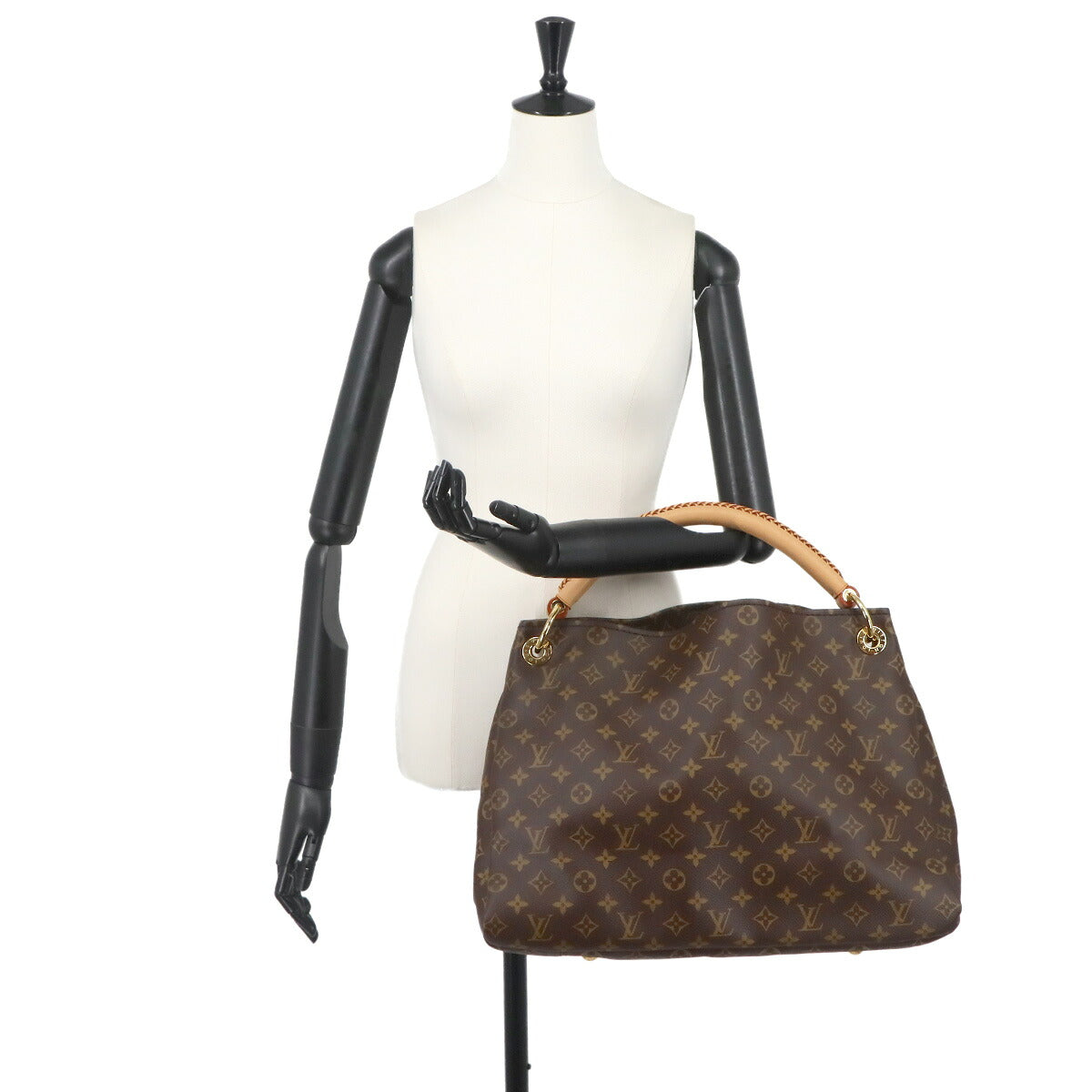 Monogram Artsy MM Shoulder Bag Brown M40249 Purse