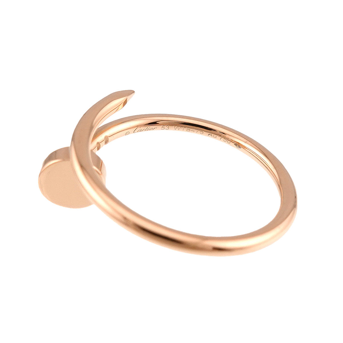JUSTE UN CLOU SM Ring 18K PG 750 Size53 6.5-6.75(US)