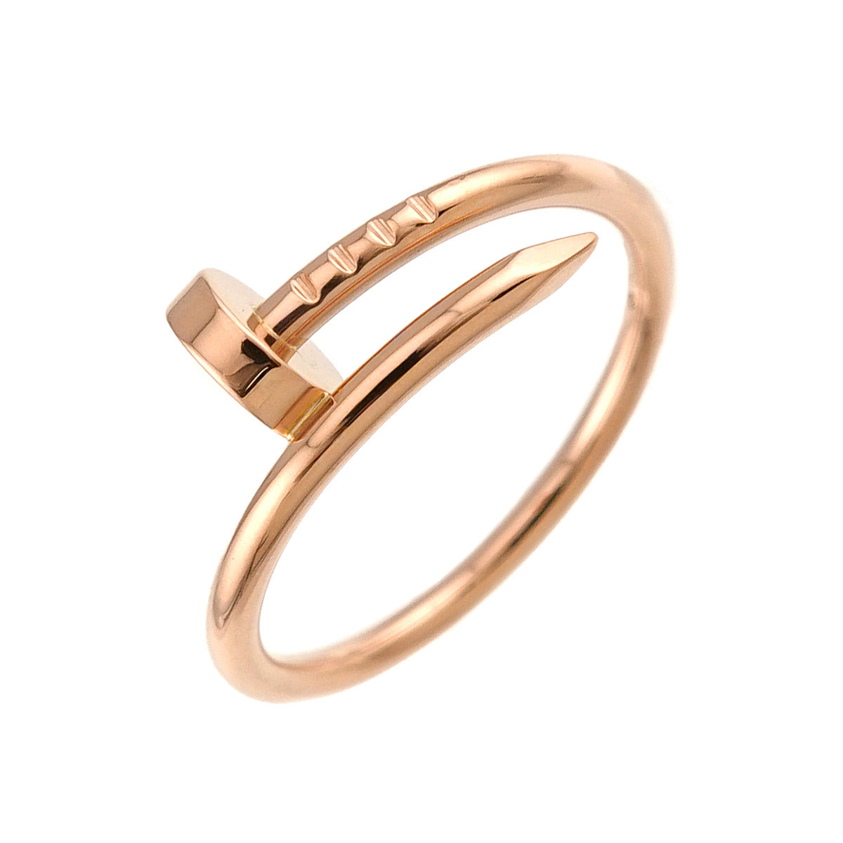 JUSTE UN CLOU SM Ring 18K PG 750 Size53 6.5-6.75(US)