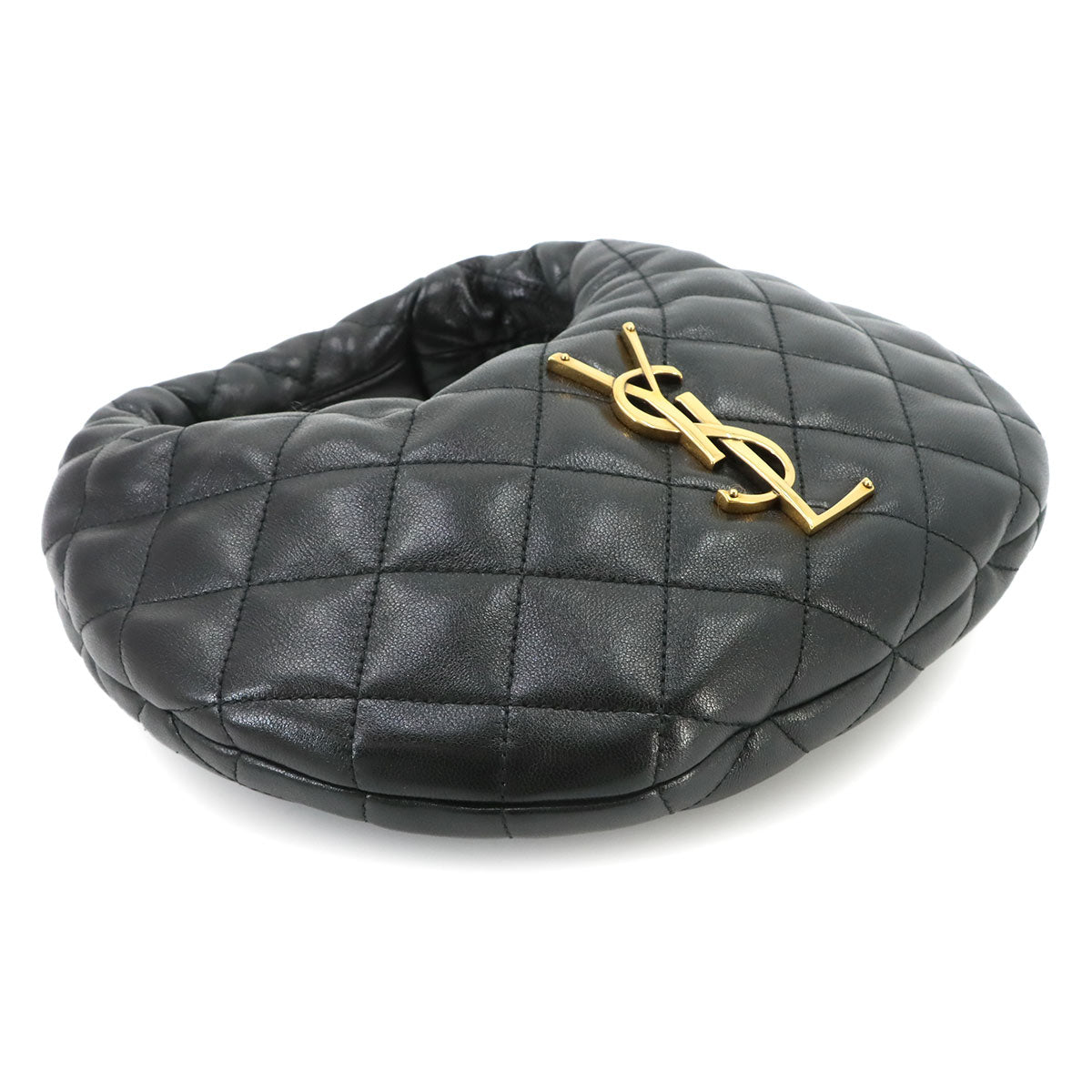 ICARINO Hand Bag Leather Black 851689 Purse