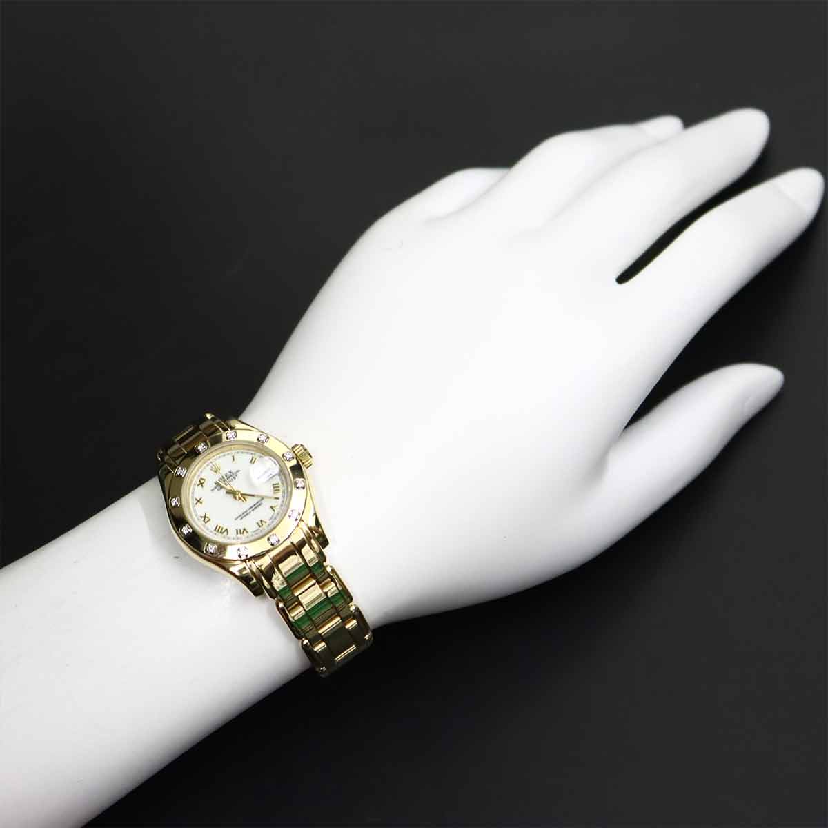 Datejust Pearl Master 69318 Serial T 750 YG Diamond Bezel