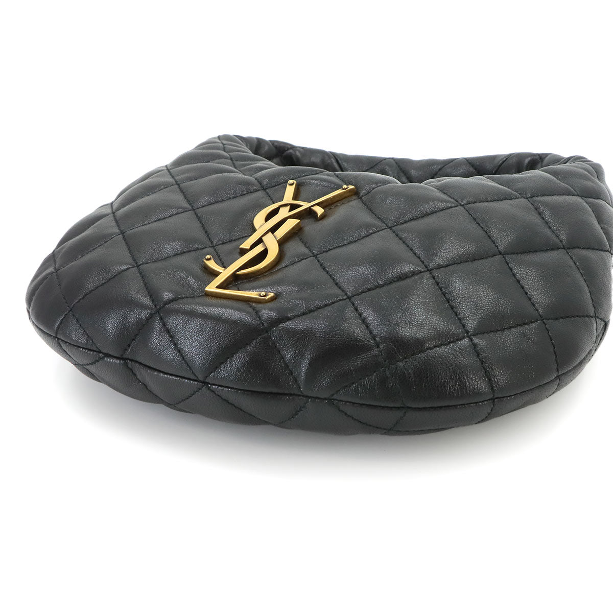 ICARINO Hand Bag Leather Black 851689 Purse