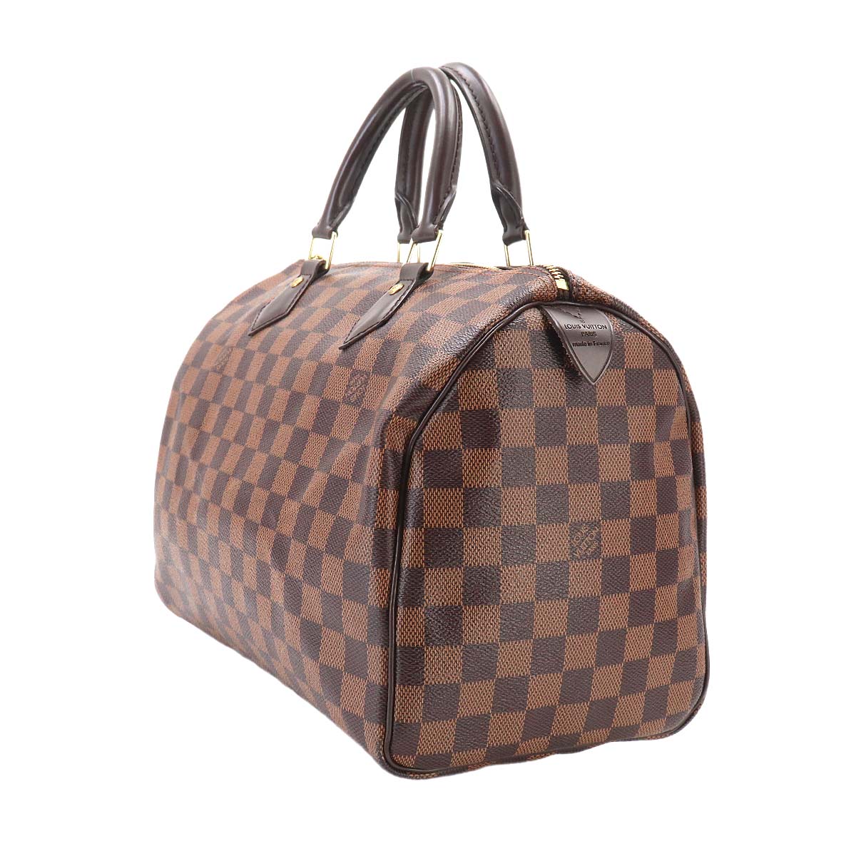 Damier Speedy 30 Hand Bag Ebene N41364 Brown Purse
