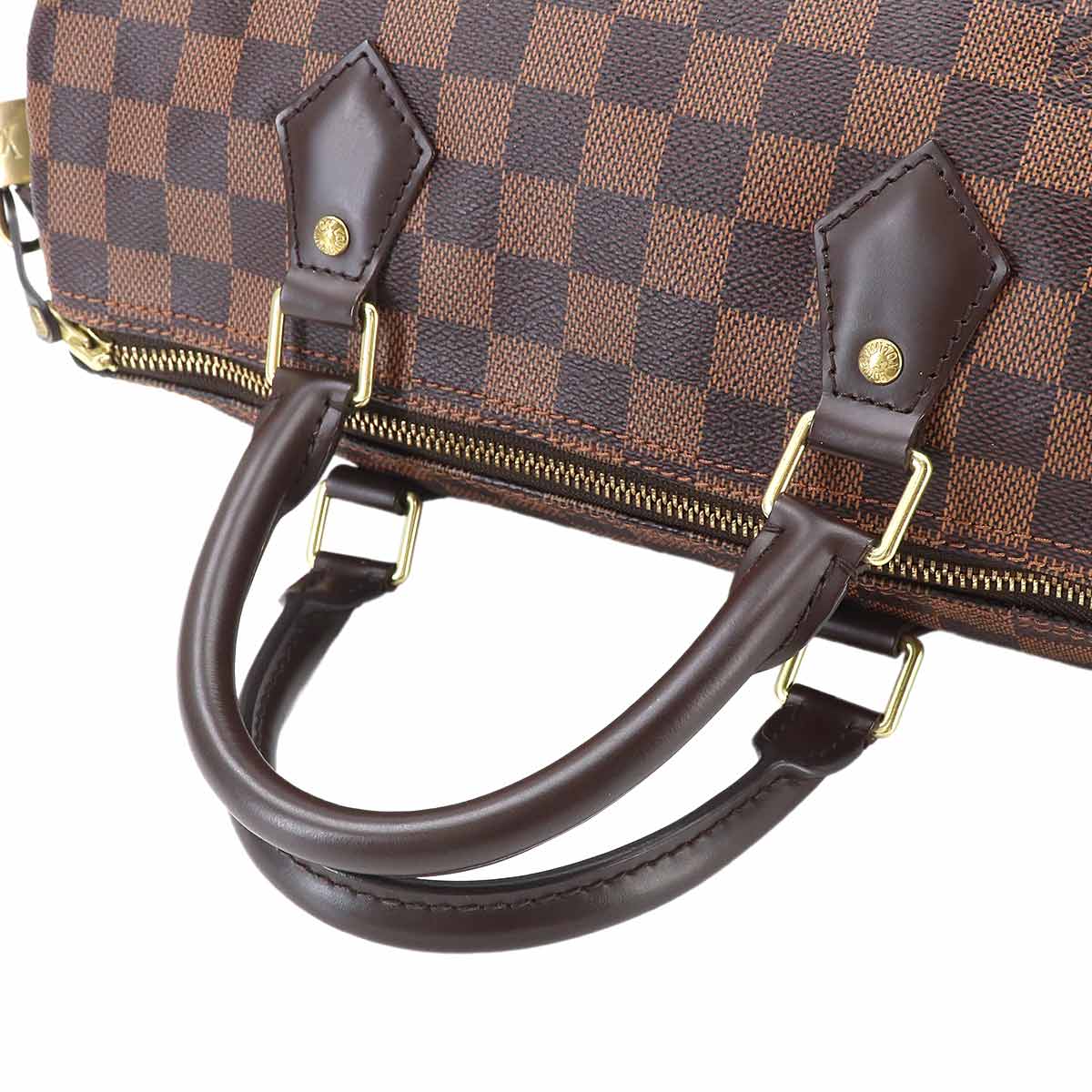 Damier Speedy 30 Hand Bag Ebene N41364 Brown Purse