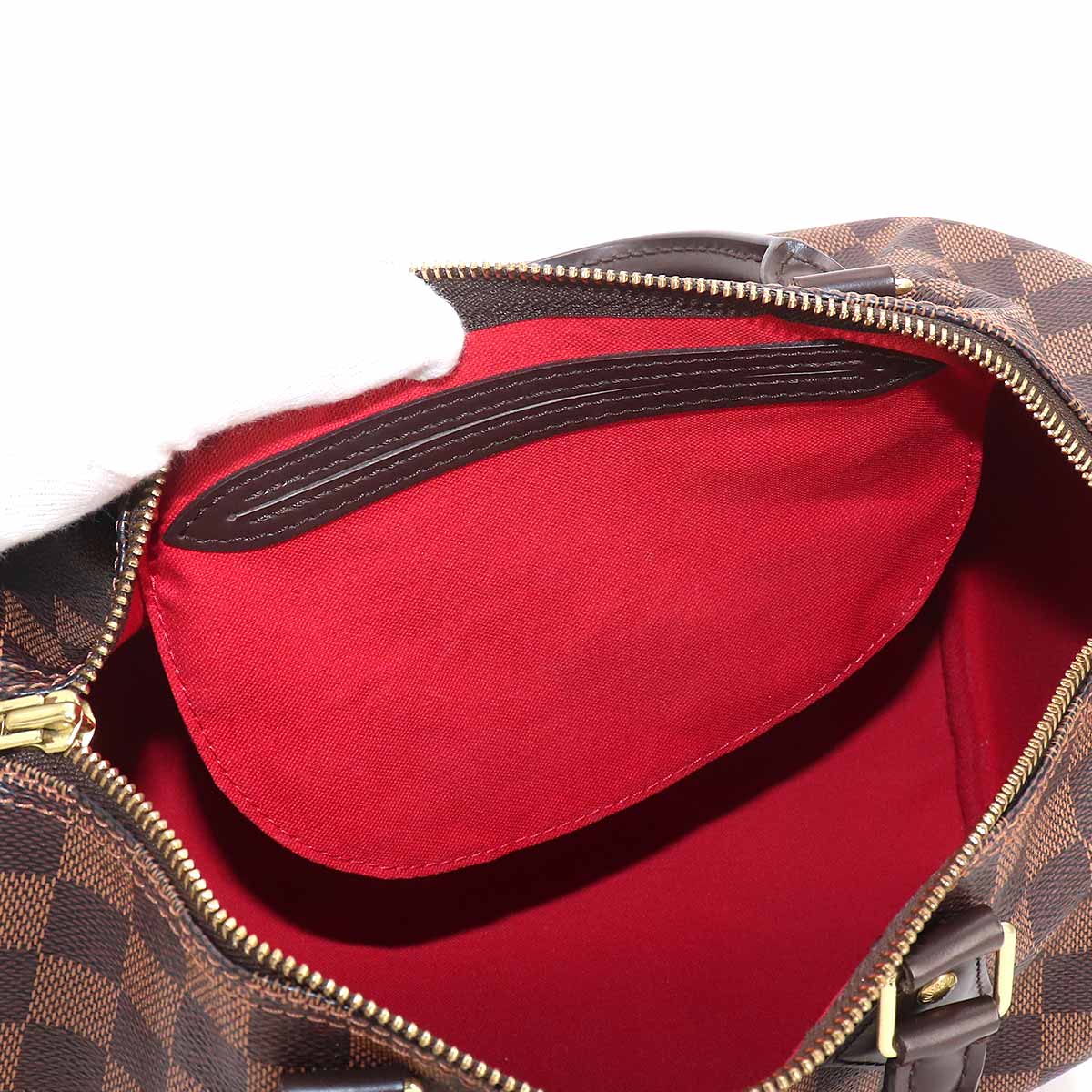 Damier Speedy 30 Hand Bag Ebene N41364 Brown Purse