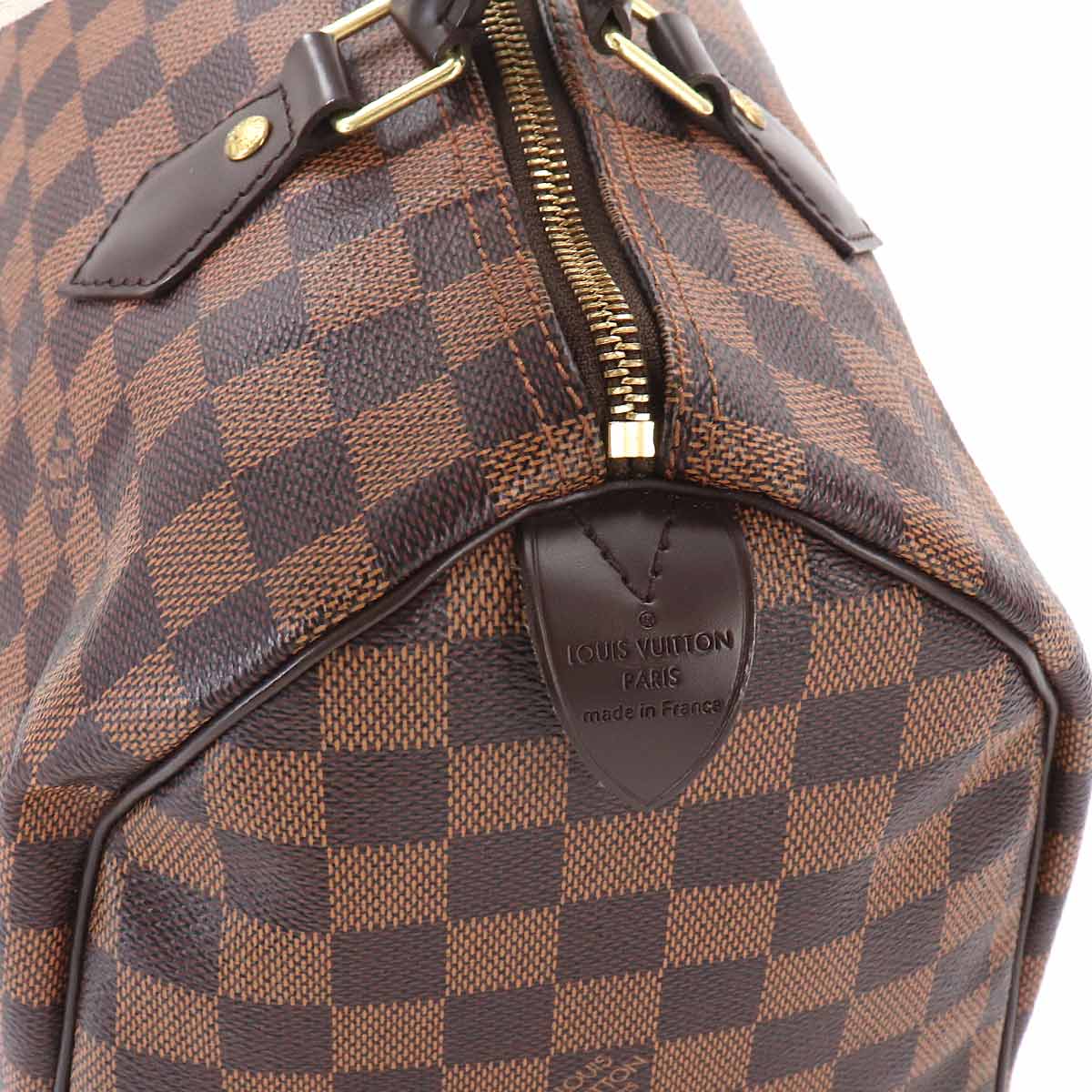 Damier Speedy 30 Hand Bag Ebene N41364 Brown Purse