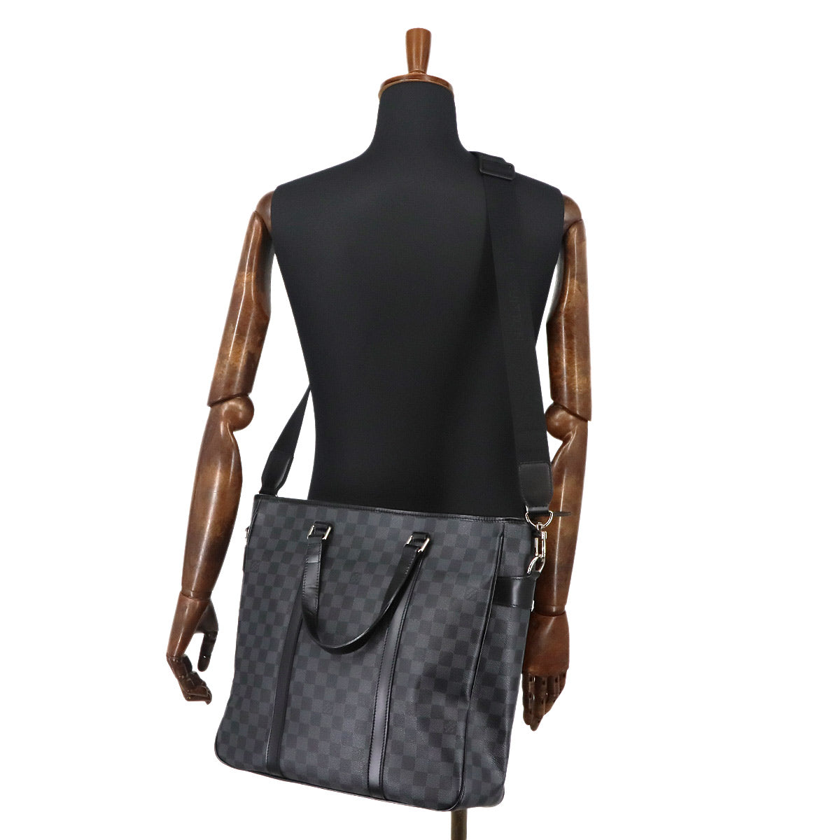 Damier Graphite Tadao 2way Tote Shoulder Bag N51192