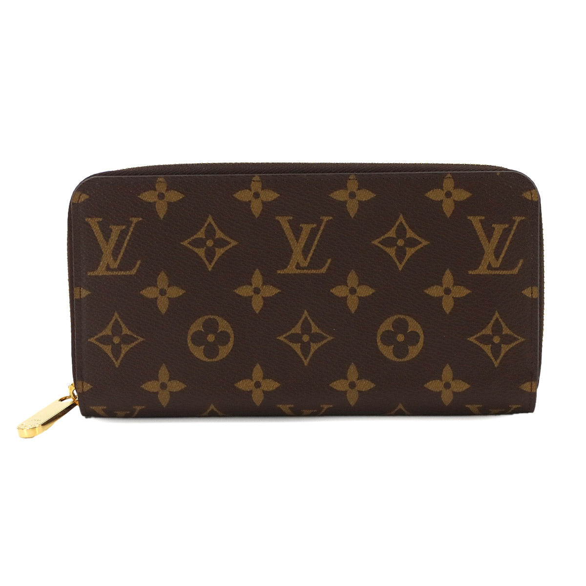 Monogram Zippy Wallet Long Brown Fuchsia M41895 Purse