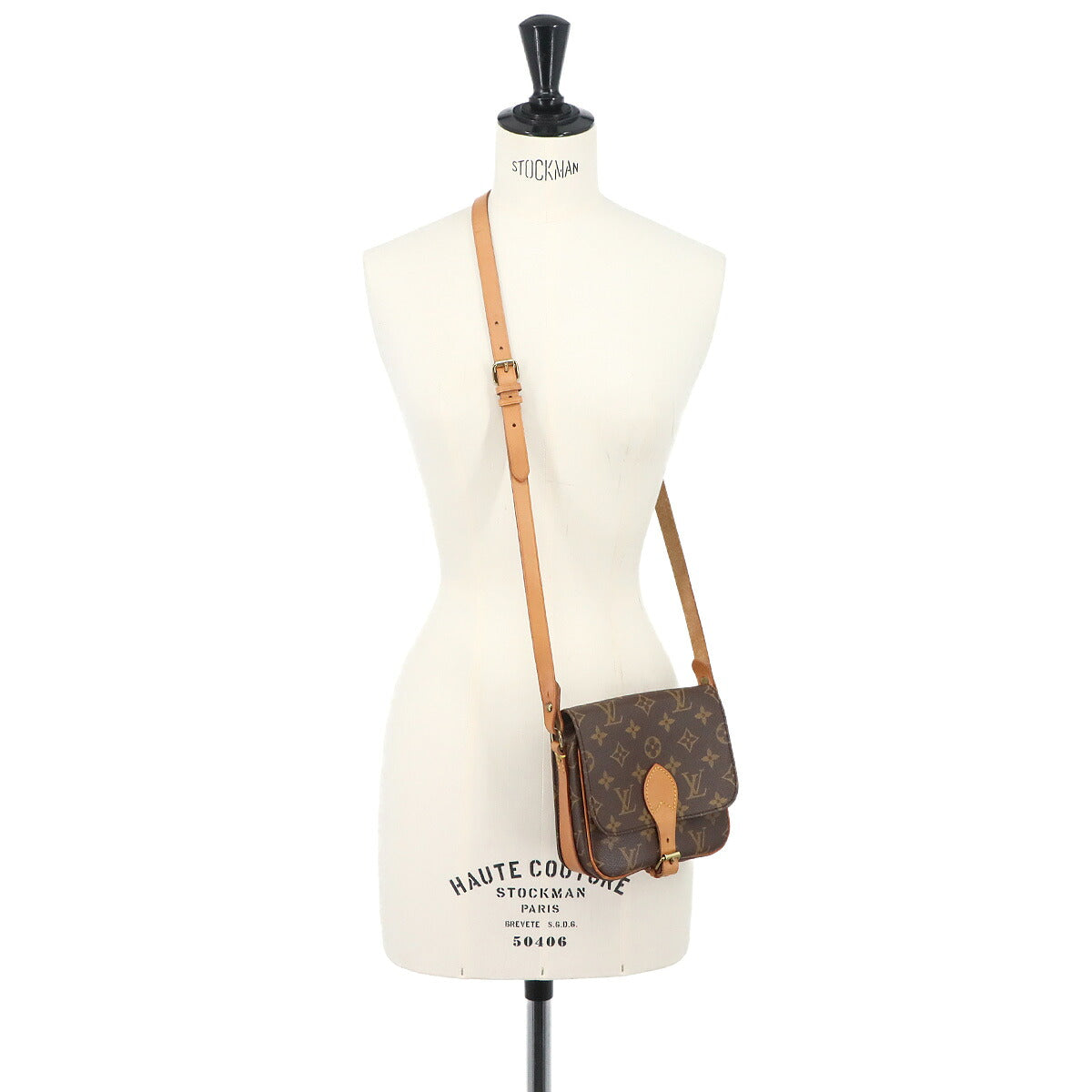 Monogram Mini Cartouchiere Shoulder Bag Brown M51254
